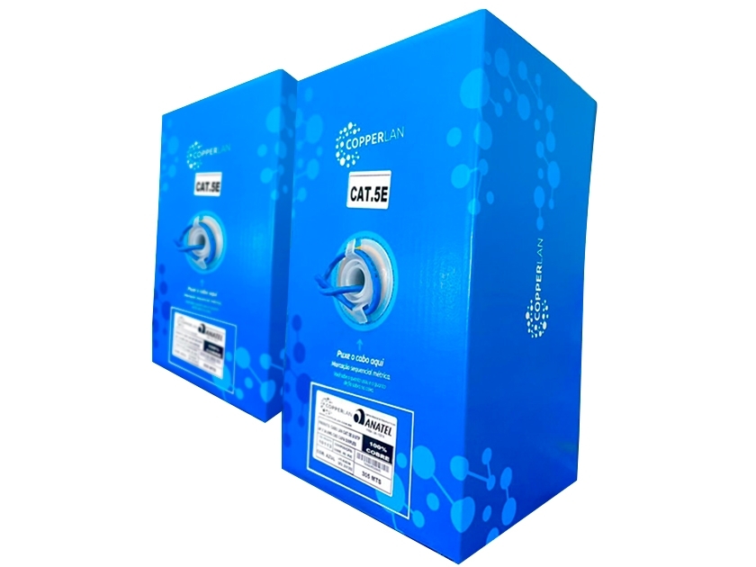 CAT-5E 100% Cobre